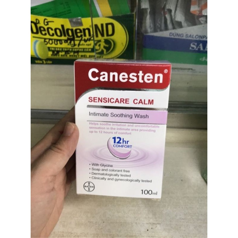 [HCM]CANESTEN NƯỚC RỬA PHỤ KHOA DỊU NHẸ