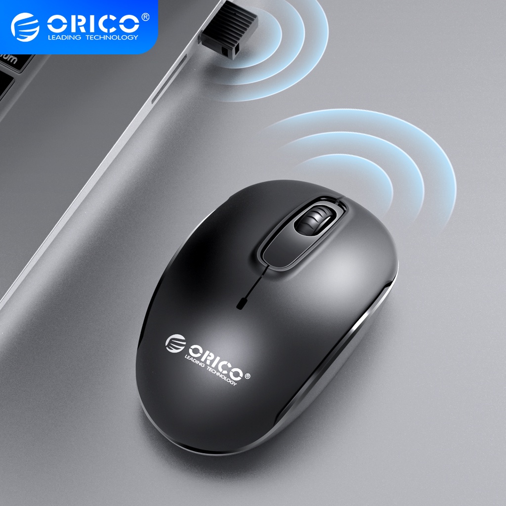 Chuột Không dây Orico WDM-V2C (USB/đen)