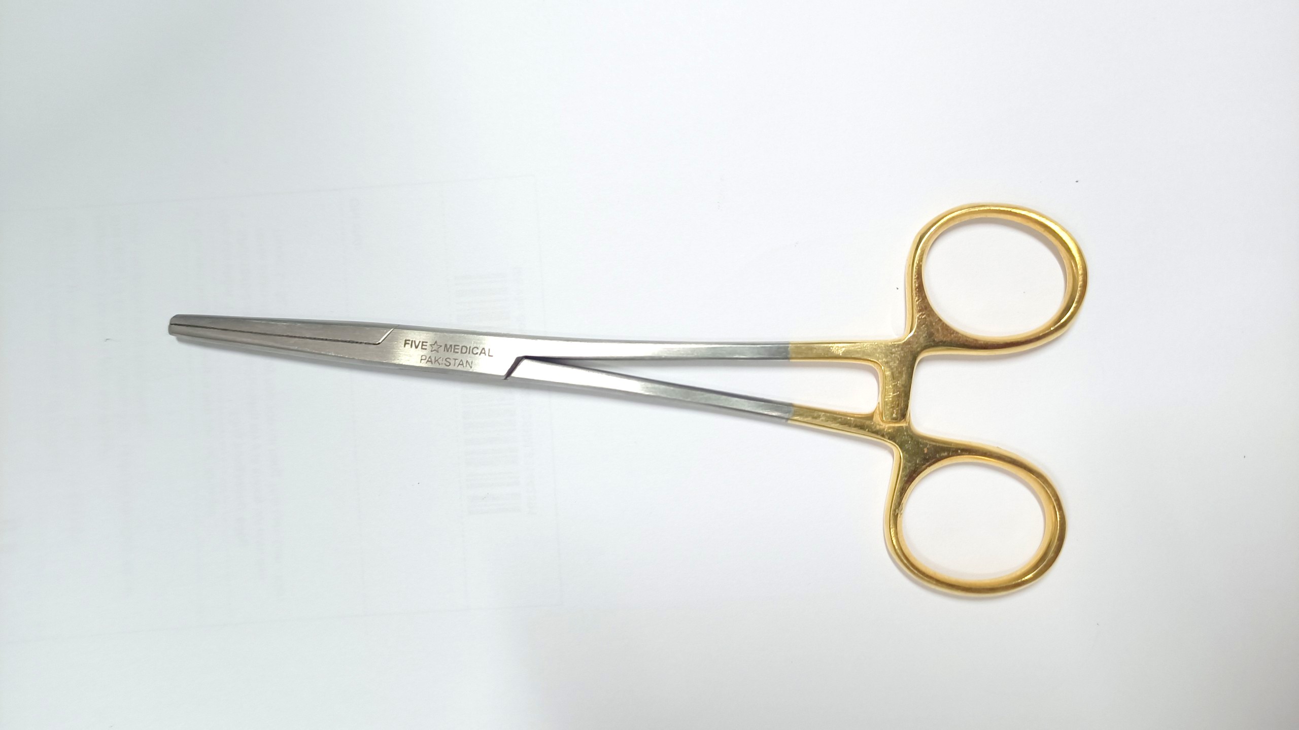 Pen 16cm thẳng không mấu cán vàng