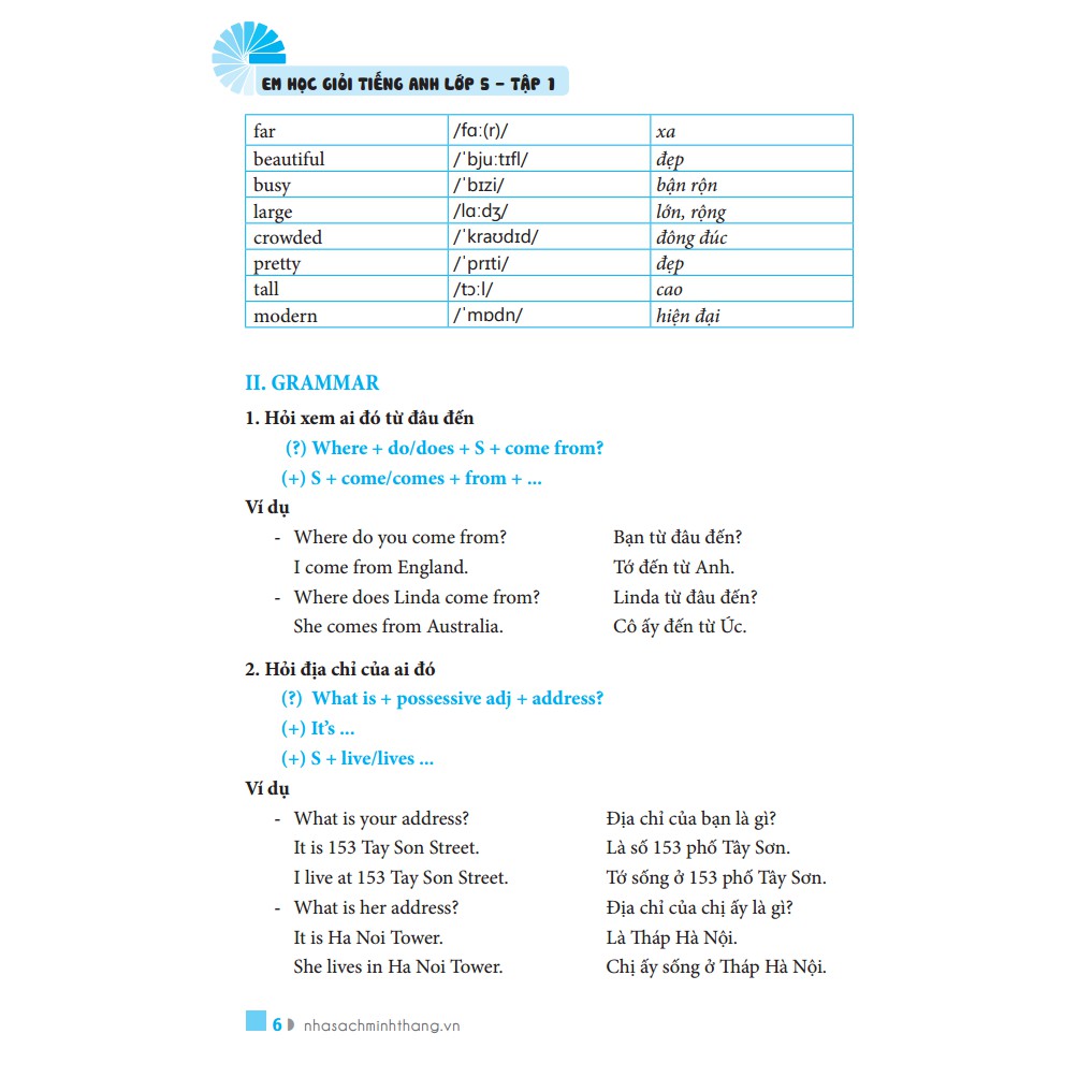 Sách - Em Học Giỏi Tiếng Anh Lớp 5- Tập 1 (Tái Bản)