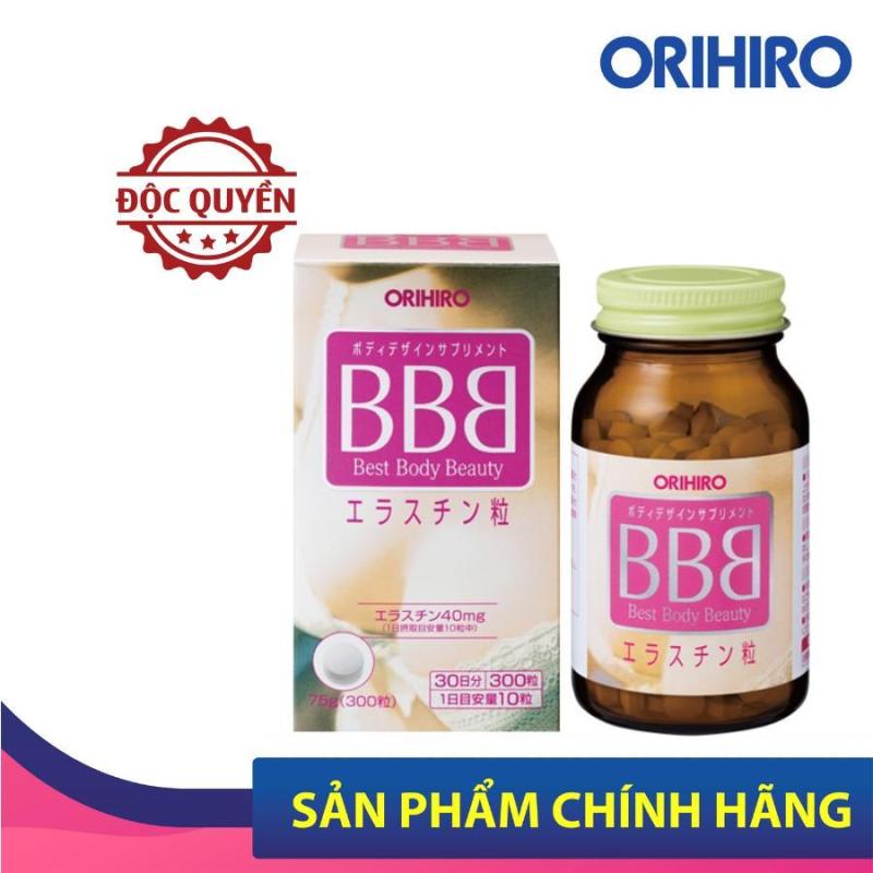 Viên uống nở ngực BBB Best Beauty Body Orihiro Nhật Bản giúp tăng kích thước và săn chắc ngực,  300 viên/hộp nhập khẩu