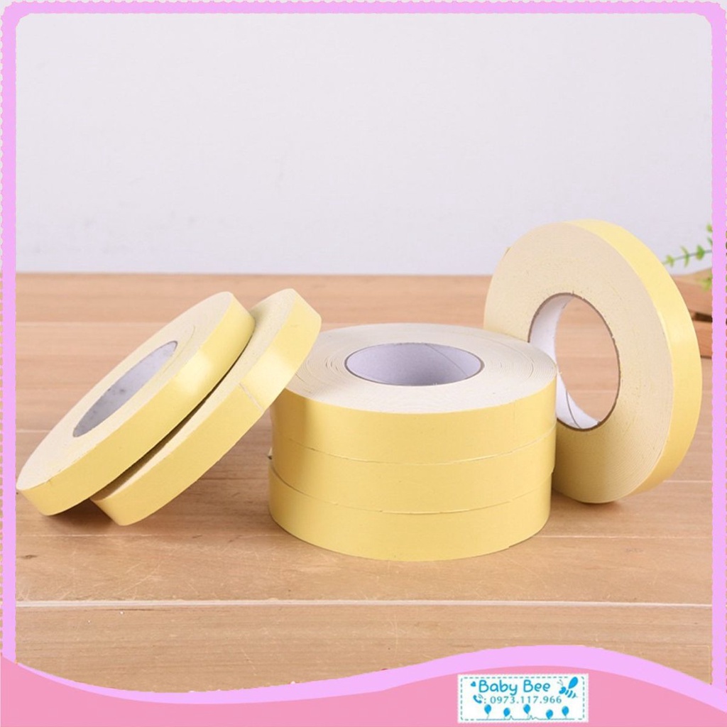 Băng dính xốp 2 mặt bản 2CM