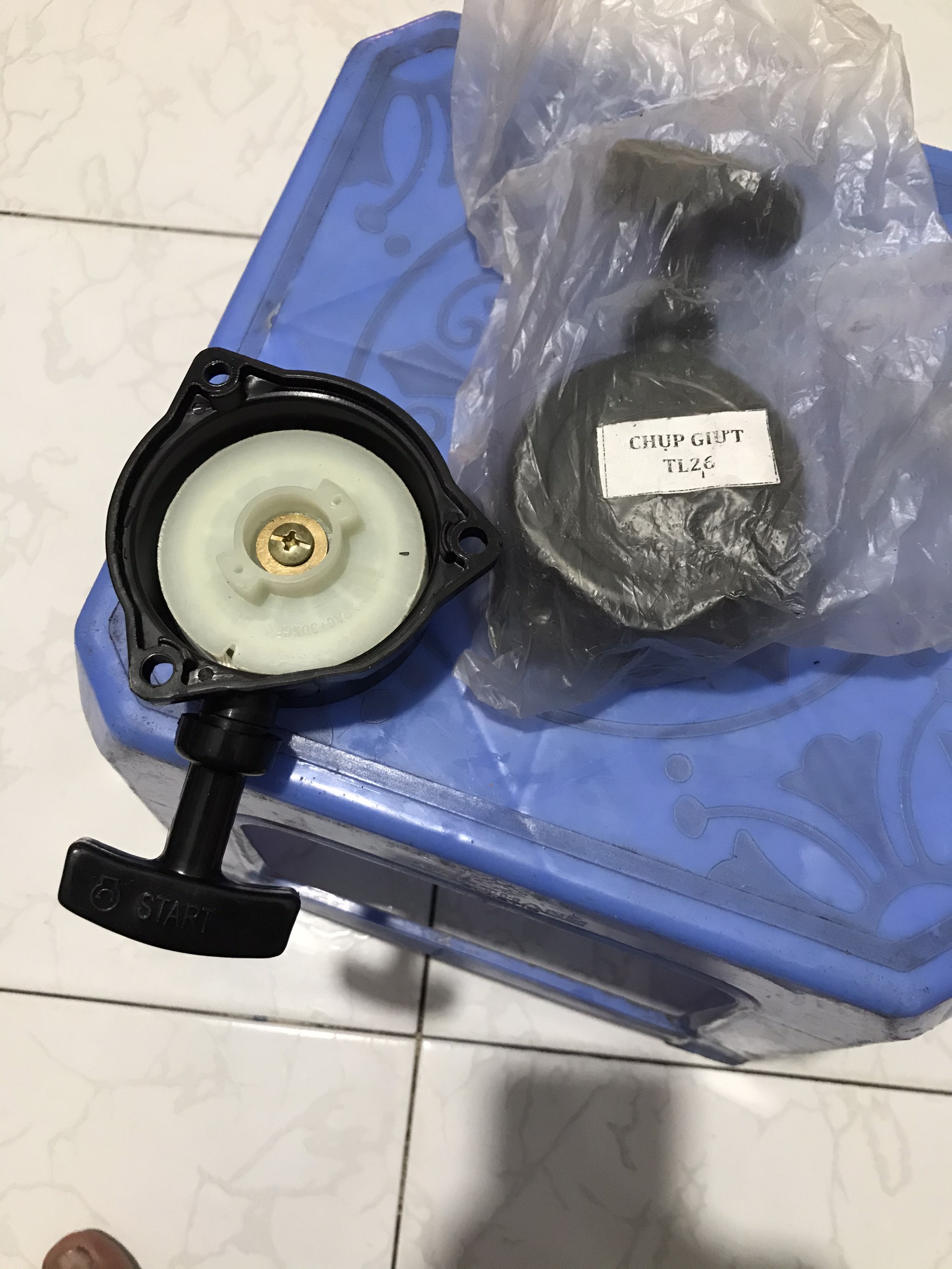 [HCM]Bộ chụp giật ( dựt )/ khởi động máy cắt cỏ TL26