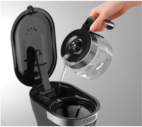 Máy pha cà phê drip DeLonghi Active Line ICM12011.BK - Thiết Kế Nhỏ Gọn