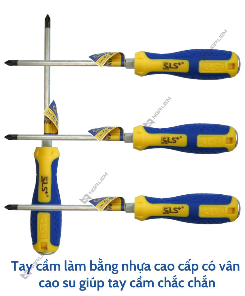Tua vít đầu bake LS+ (6*150mm; 6*200mm; 8*150mm; 8*200mm)