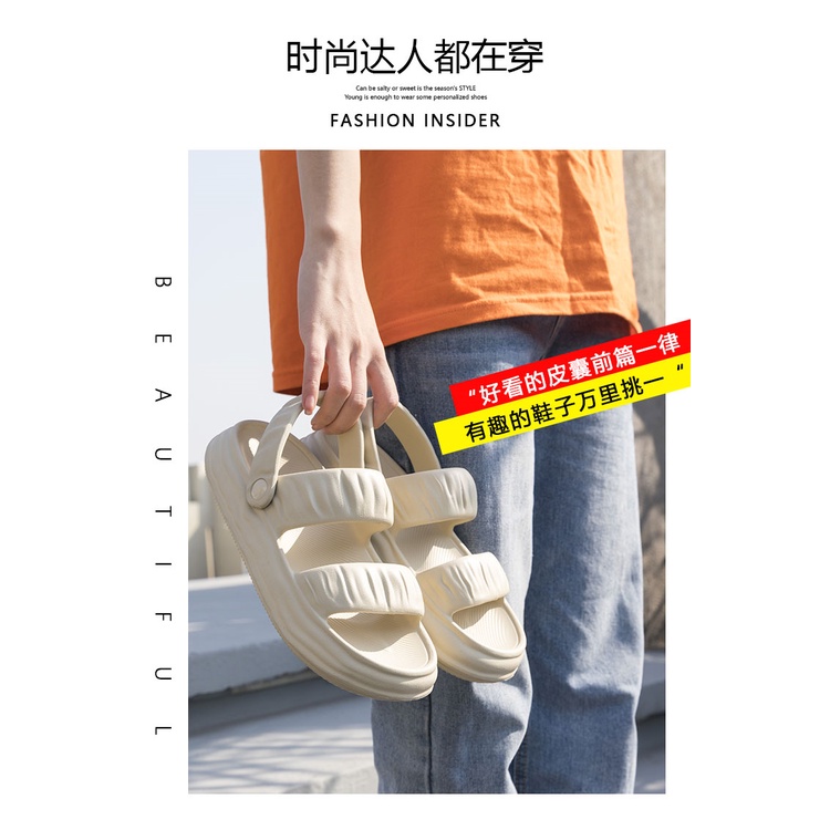 Sandal nữ dép 2 quai ngang có quai hậu đi học đi chơi thời trang sang chảnh đế cao siêu mềm chống trơnDép Sandal nữ quai ngang bèo nhún Dép quai hậu nam nữ đi học đế bánh mì Hottrend 2023