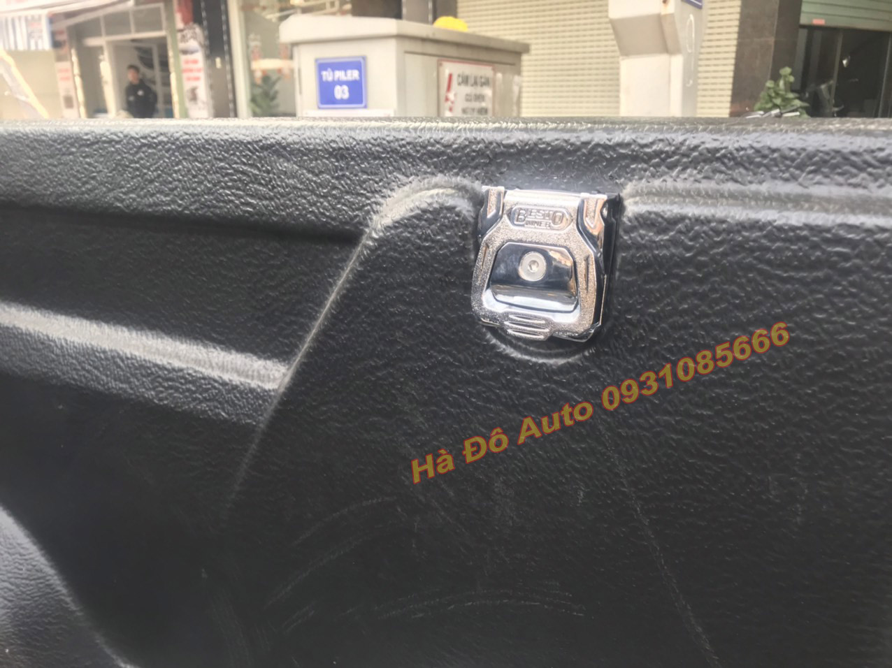 Đai Buộc Hàng Thùng Xe Bán Tải - Bộ 4 Móc Đai