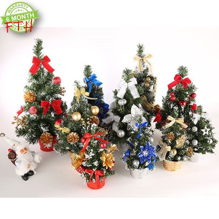 [HCM]Cây thông noel mini để bàn kèm phụ kiện