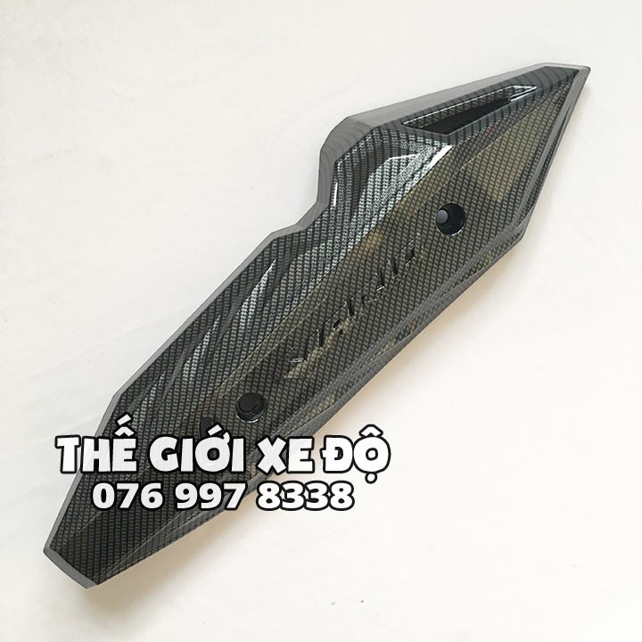 Ốp pô Vario 2020 - 2018 cacbon