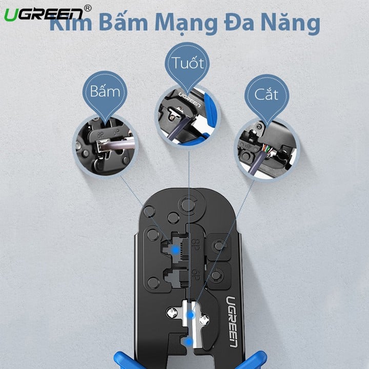 Kìm bấm mạng RJ45/RJ11 Ugreen 20102
