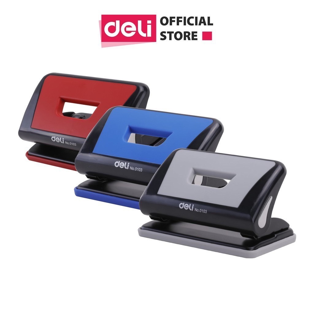 (1 Cái) Máy đục lỗ 15 tờ Deli- E0105