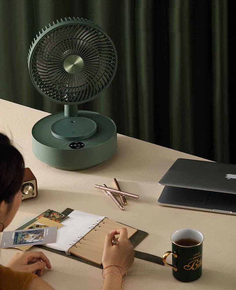 Quạt sạc tích điện đa năng EDON 908