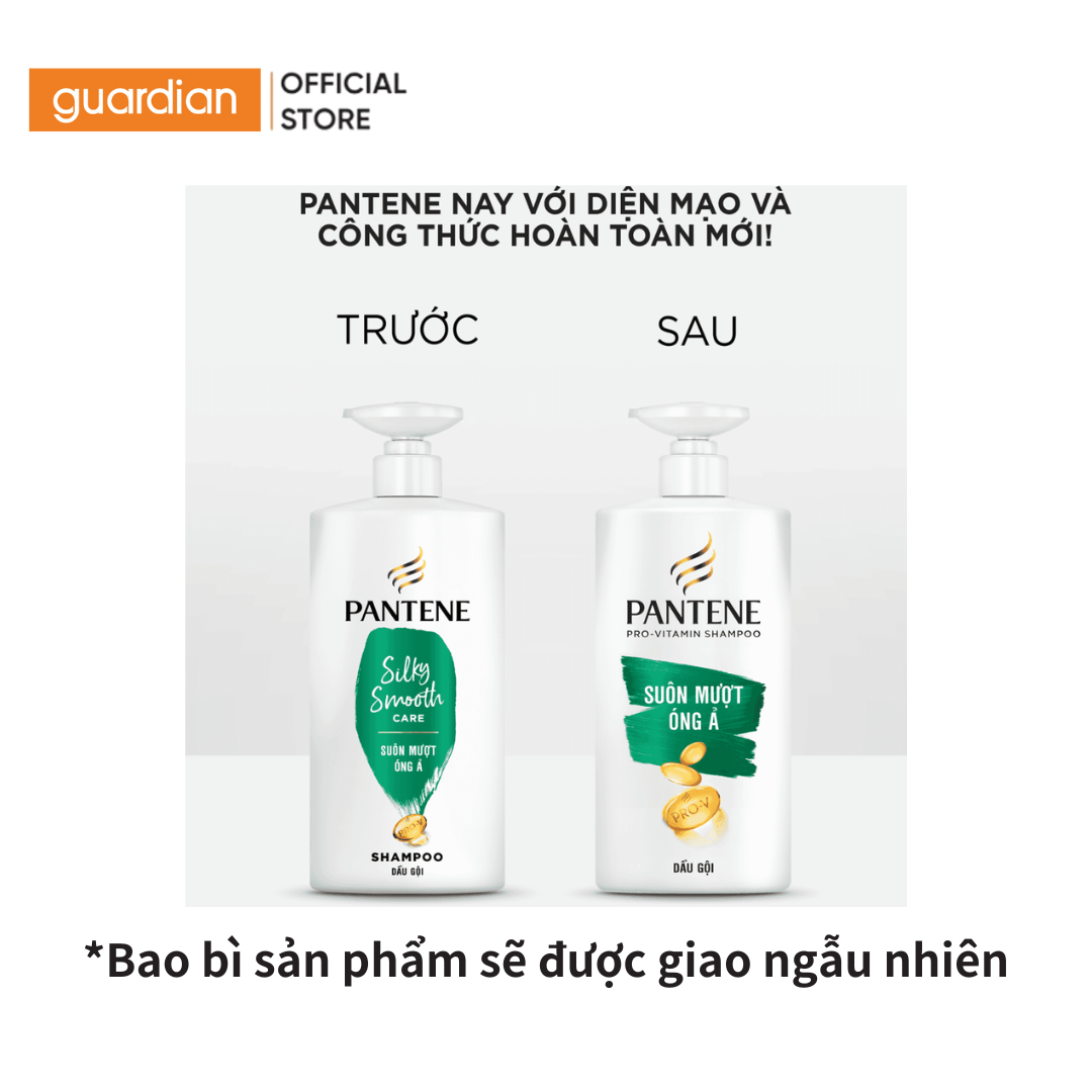 Dầu Gội Suôn Mượt Óng Ả Pantene Silky Smooth Care Shampoo 650Ml