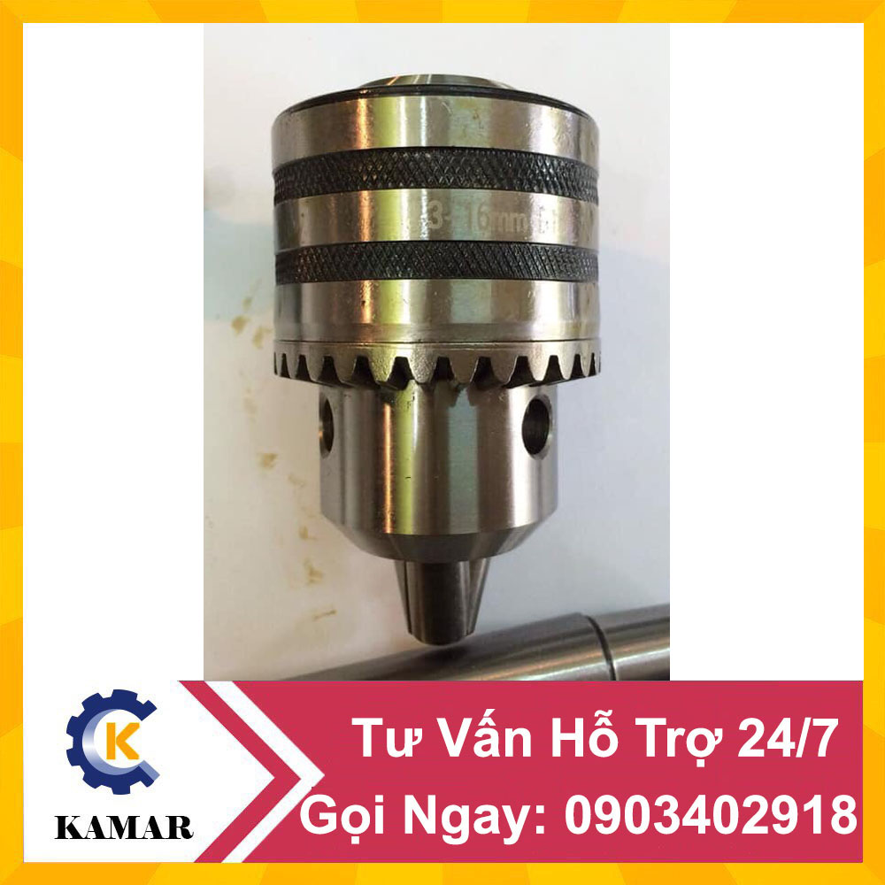 Đầu kẹp mũi khoan 3 - 16mm + chuôi côn MT2