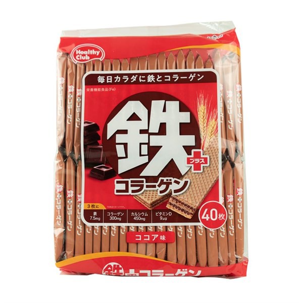 Bánh xốp bổ sung canxi healthy club - hsd t2/2024
