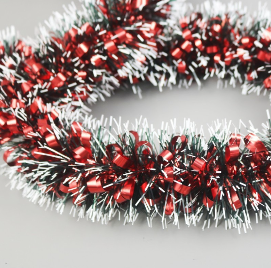 Dây đuôi chồn trang trí Noel - Dài 2m dày 9cm (nhiều mẫu đa dạng)