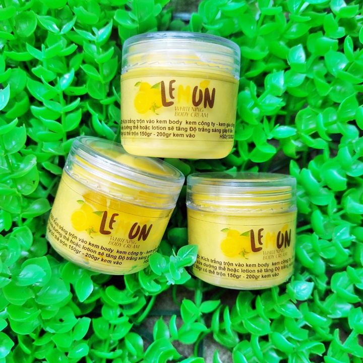Kem ủ kích trắng Lemon Chanh trắng gấp 6 lần