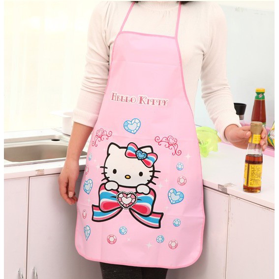 Tạp dề chống thấm nhà bếp cute