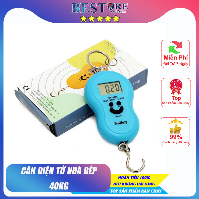 [HCM]Cân điện tử Portable mini cầm tay (50kg)
