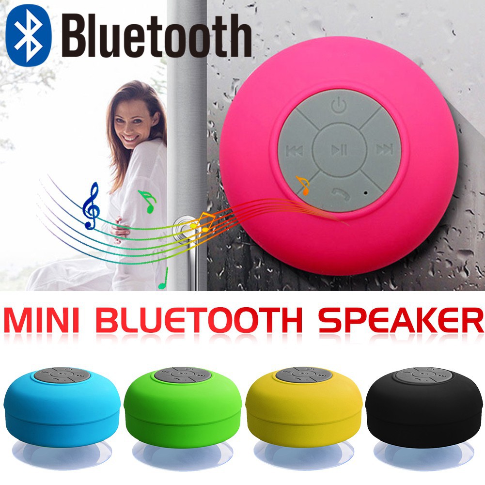 Loa bluetooth mini không dây chống nước có đế hít