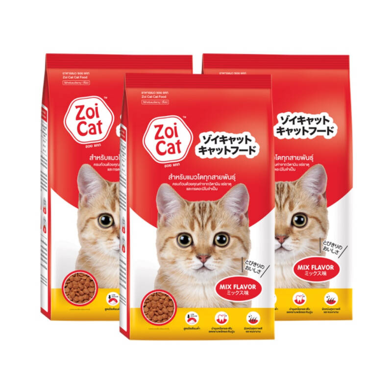 Hạt Zoi Cat thức ăn cho mèo mọi lứa tuổi 1kg