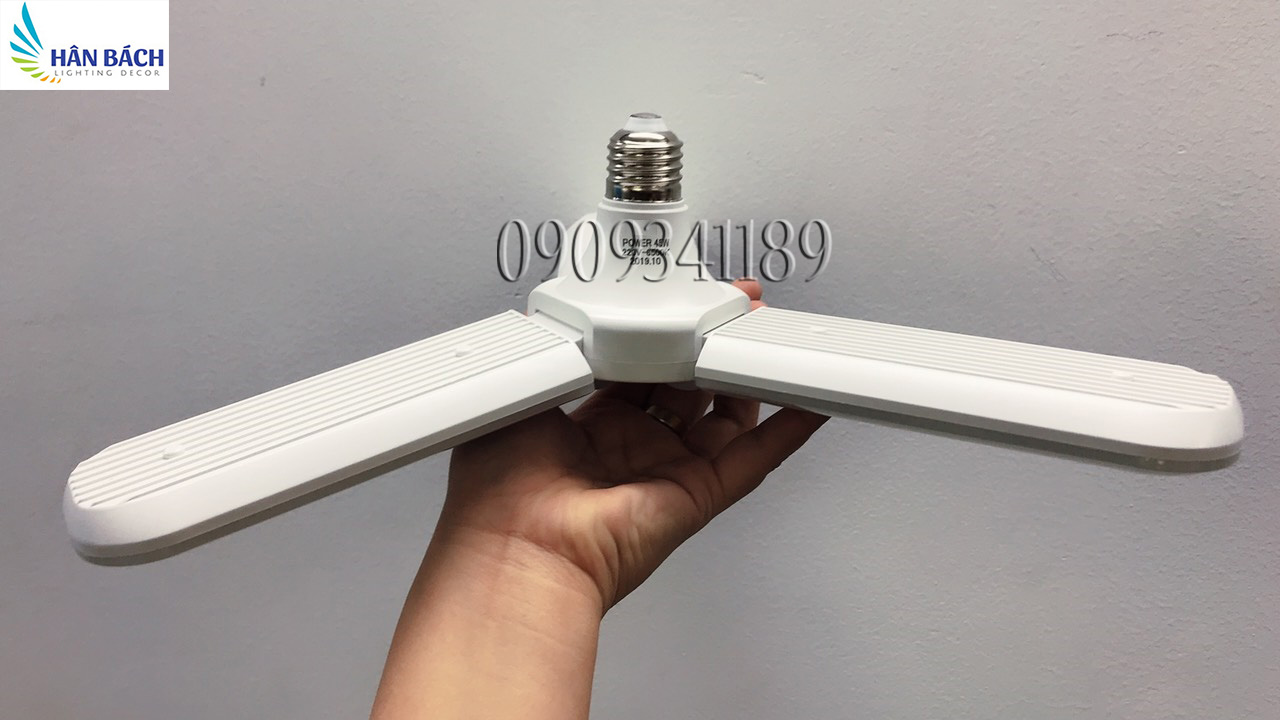 [HCM]Bóng đèn led 45w cánh quạt siêu sáng