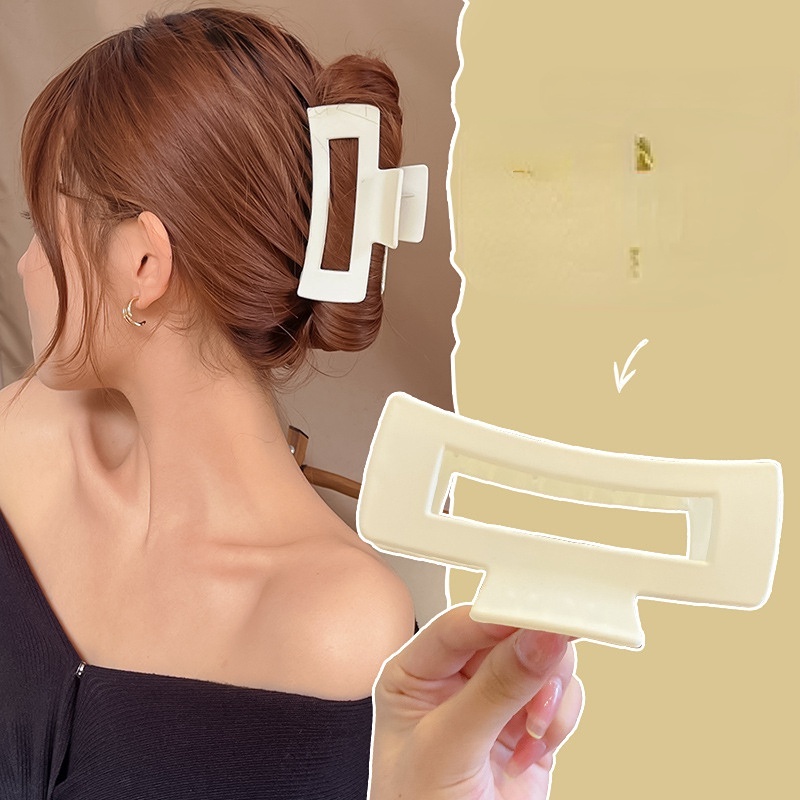 Kẹp Tóc Càng Cua Cỡ Lớn Phong Cách Hàn Quốc Cho Nữ