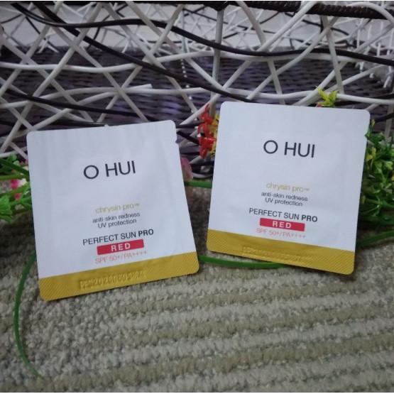 Combo 10 gói chống nắng Sample Ohui...Perfect Sun Pro Red