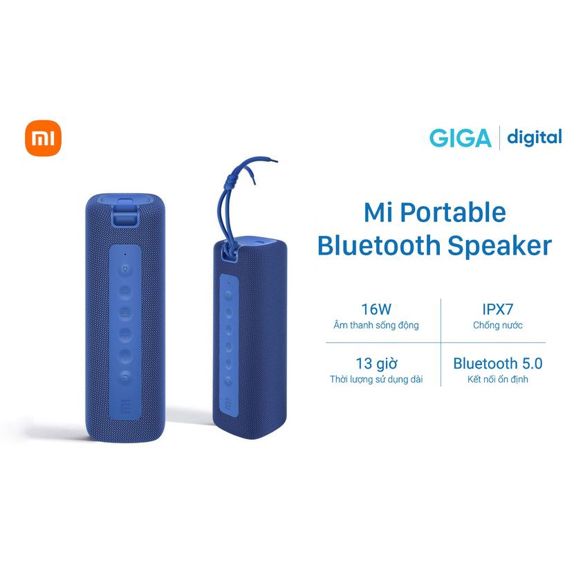 [HCM] Loa Xiaomi Mi Portable Bluetooth Speaker (16W)