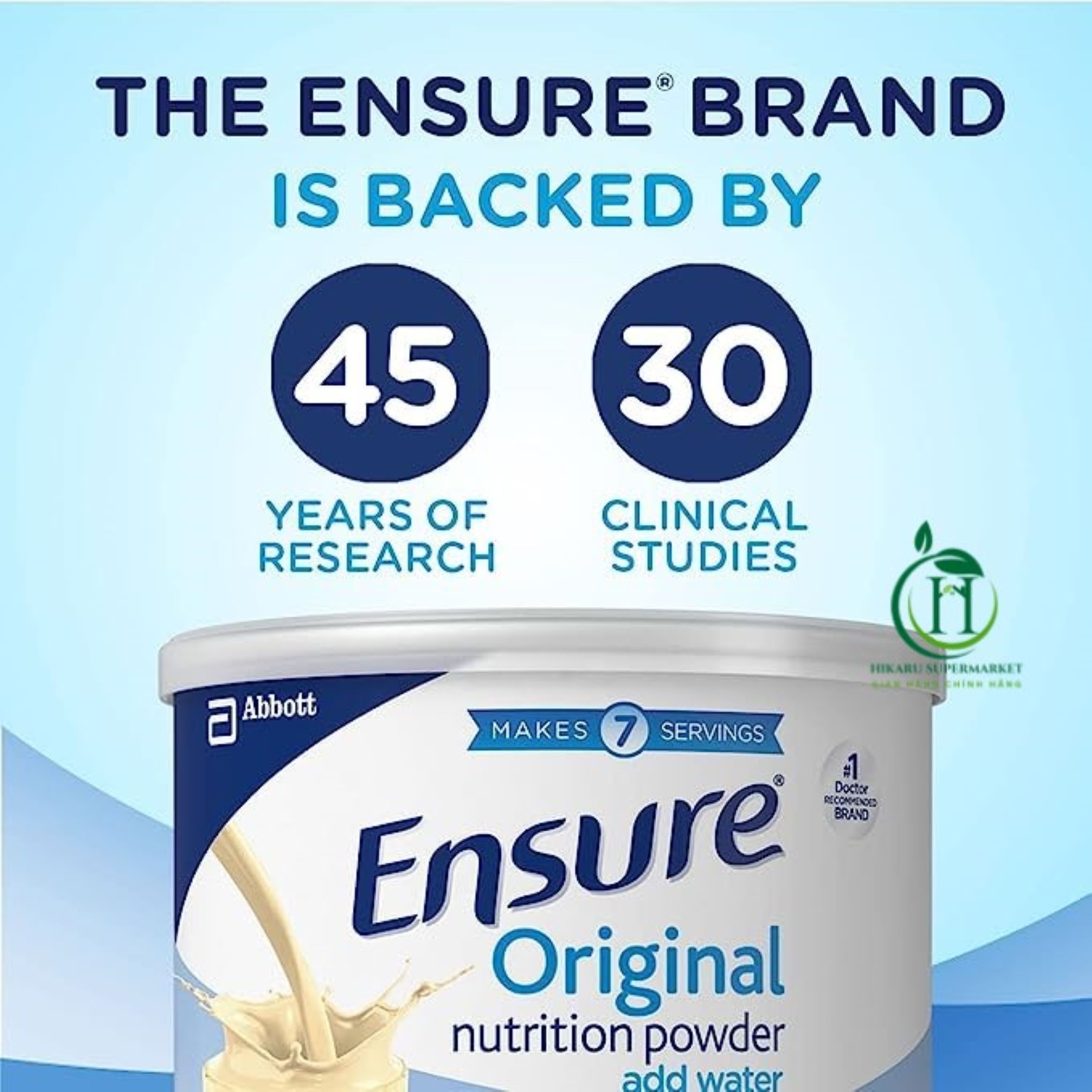 SỮA BỘT ENSURE ORIGINAL NUTRITION POWDER 397G CỦA MỸ