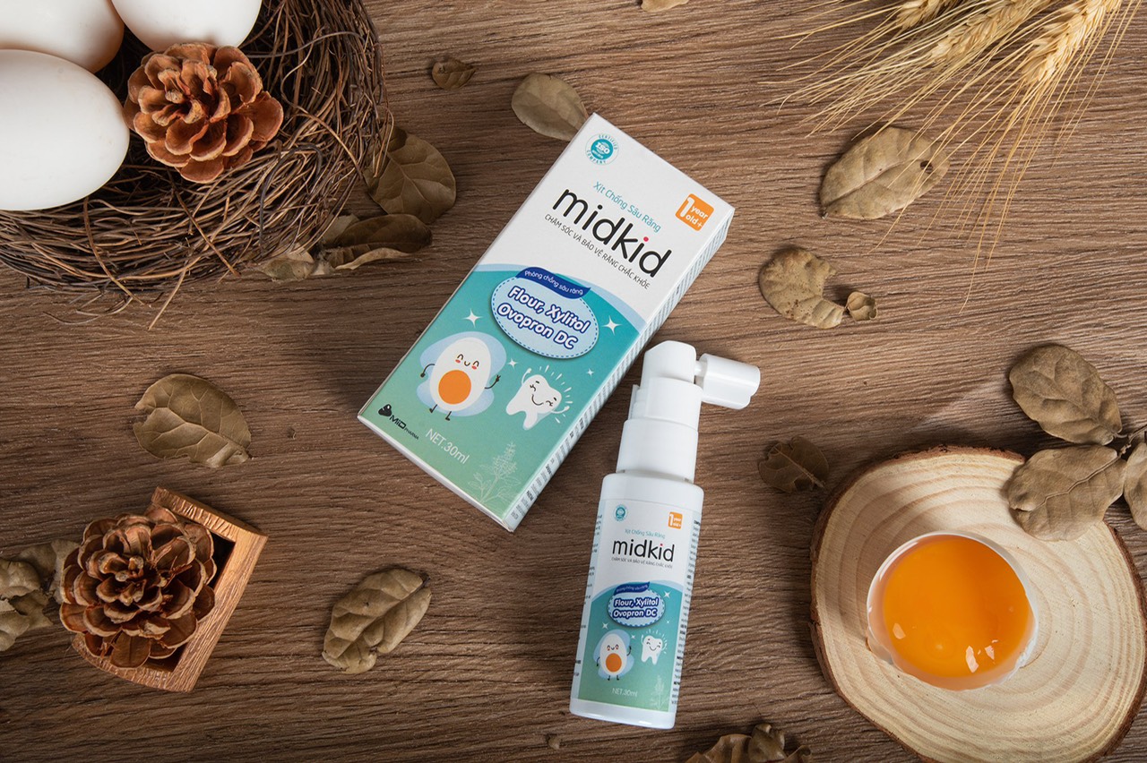 Xịt Chống Sâu Răng MIDKID