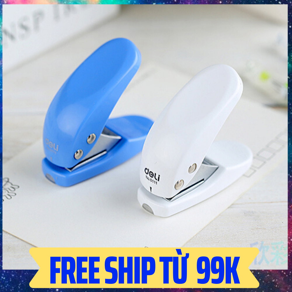 Dụng cụ đục lỗ - Kìm đục lỗ giấy sổ còng Deli
