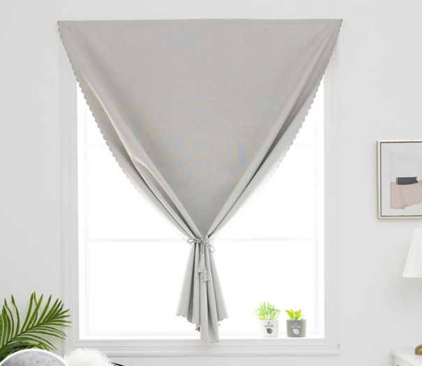 Rèm dán keo không cần thanh treo size 90cm x1m35