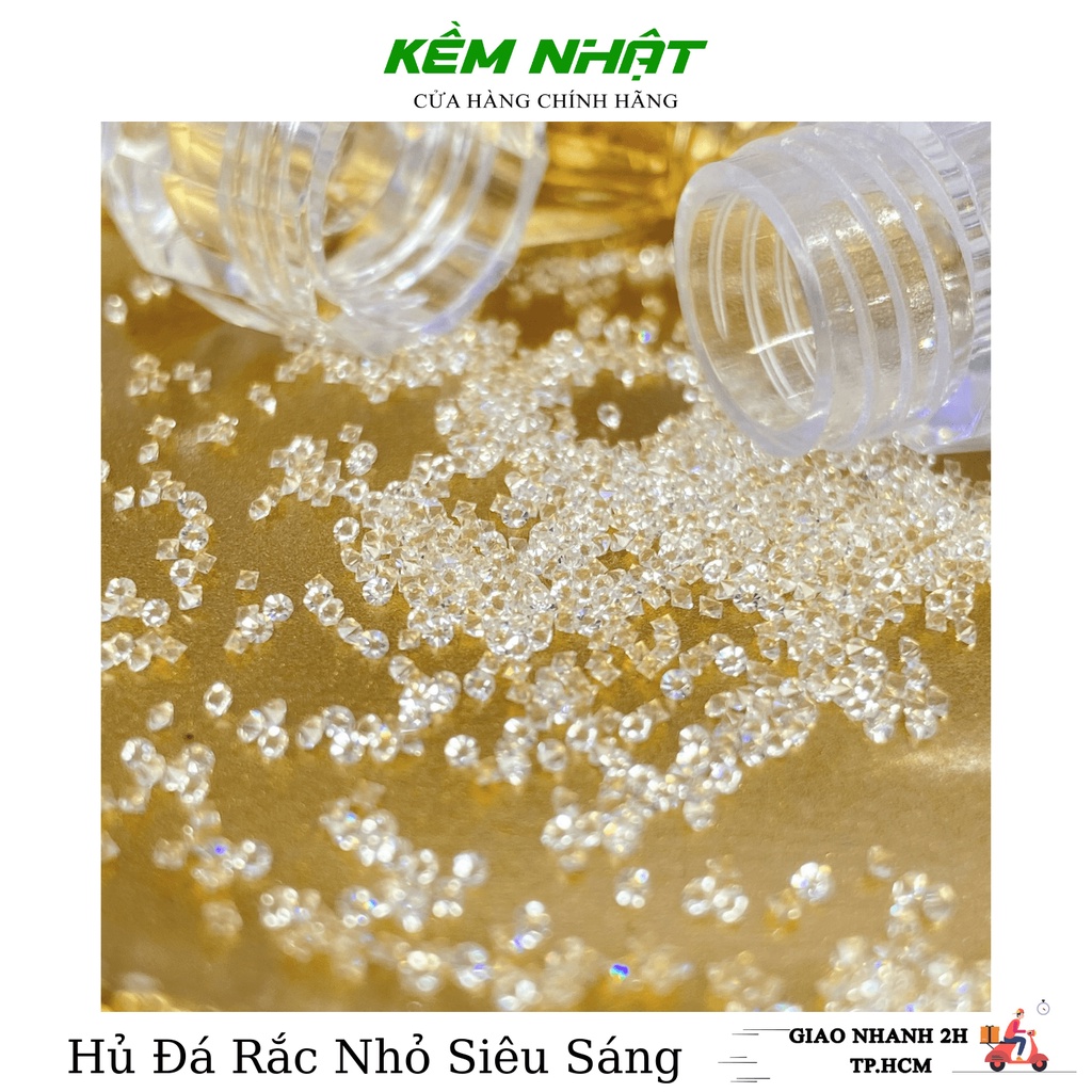Hủ Đá Rắc Nail Siêu Sáng Hạt Nhỏ