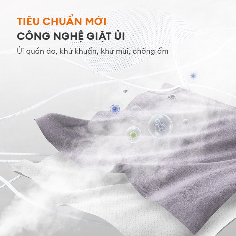 Bàn ủi hơi nước dạng đứng 2in1 GGS-M05A KA / GS2000M-PK01A công suất 1800W thương hiệu GAABOR - Hàng chính hãng
