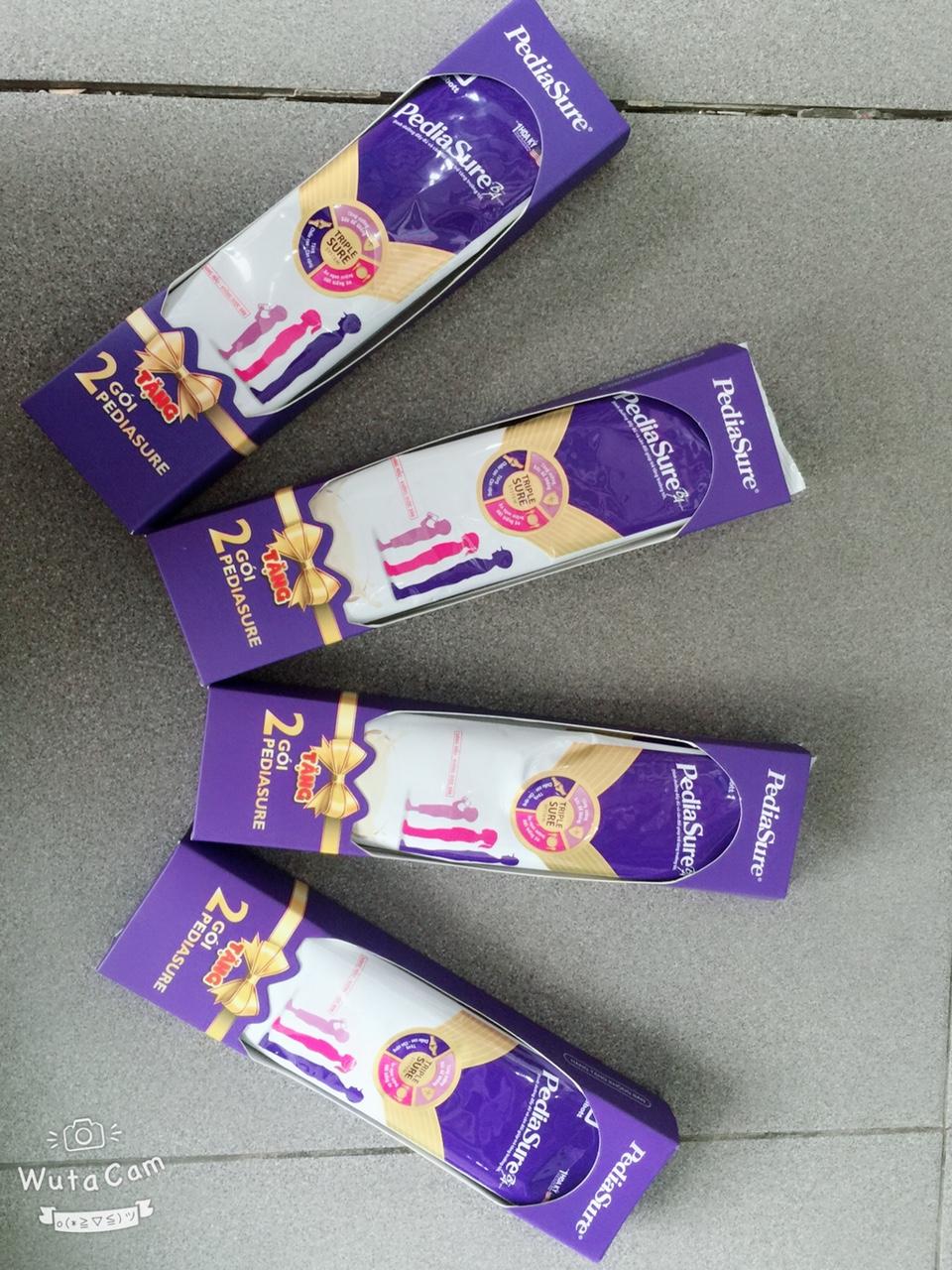 Combo 8 gói sữa bột Pediasure (48,6g) - Hương vani