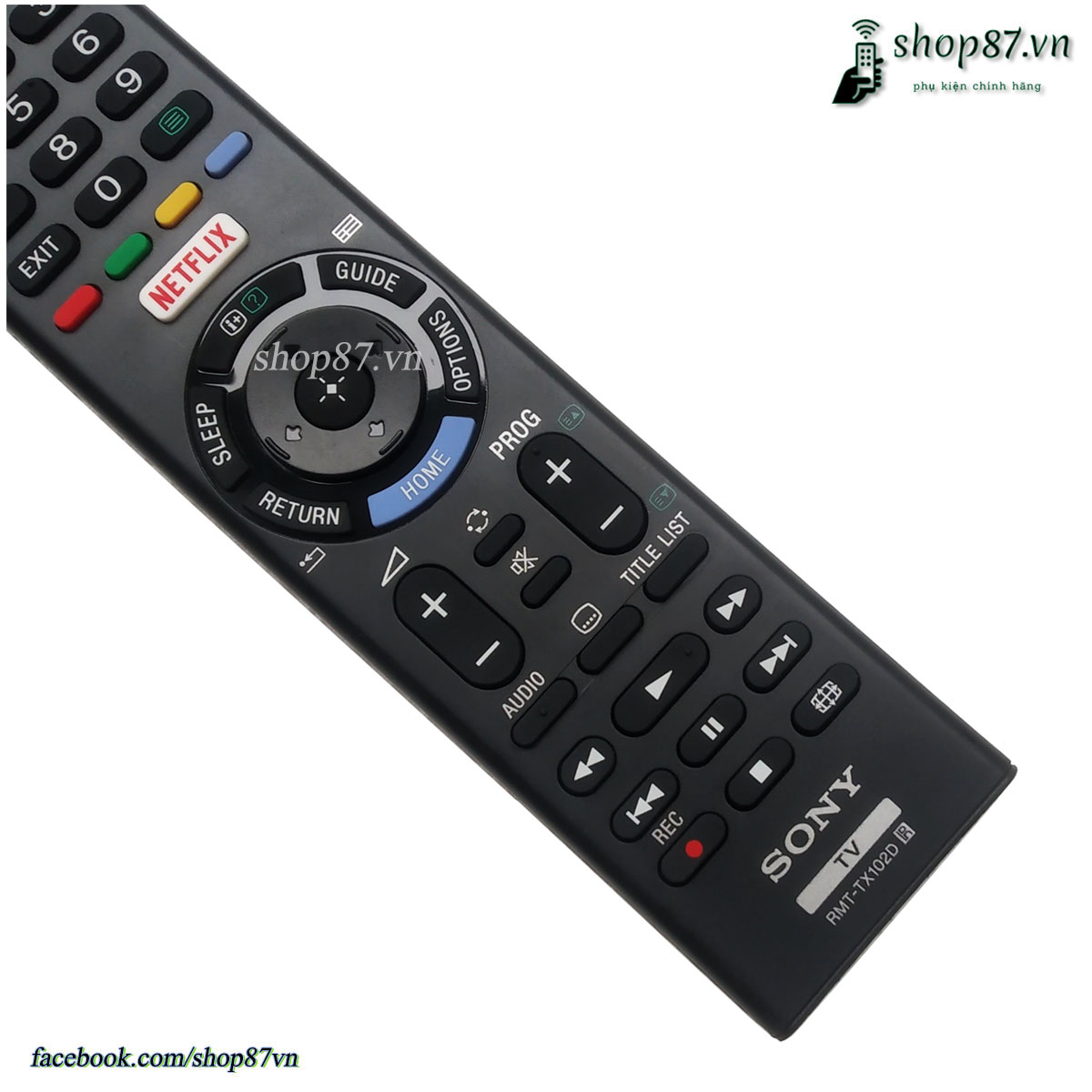 Remote điều khiển tv Sony thay thế TX201P