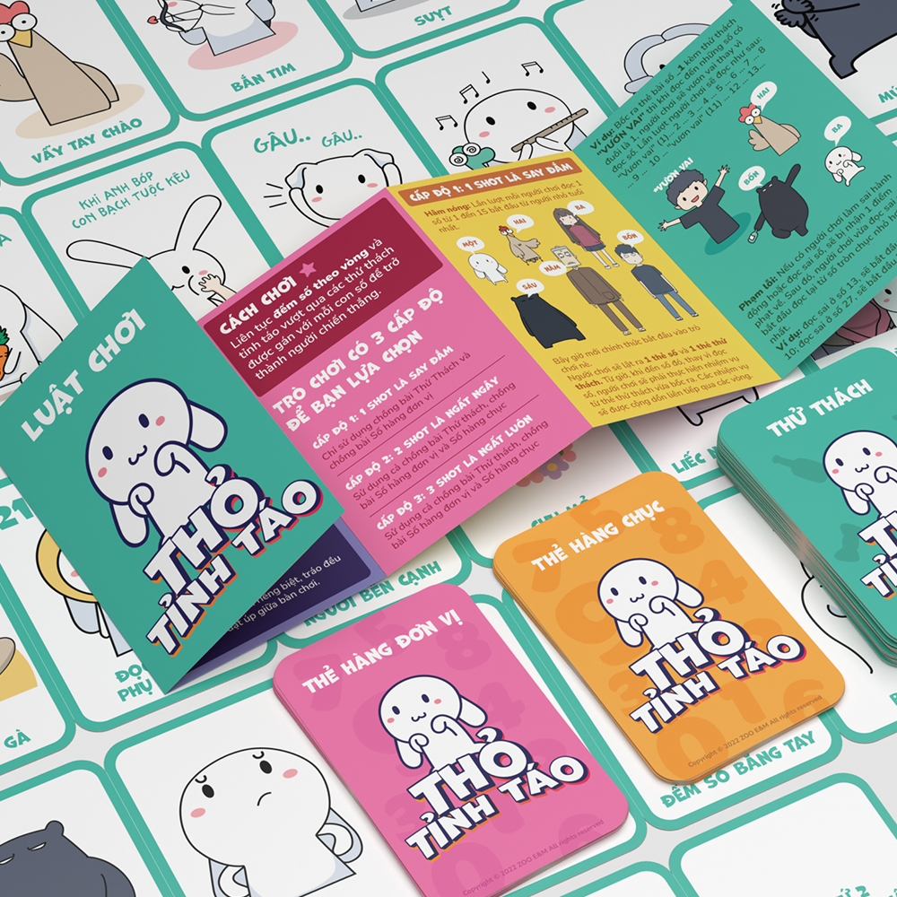 Đồ Chơi Boardgame Thỏ Tỉnh Táo