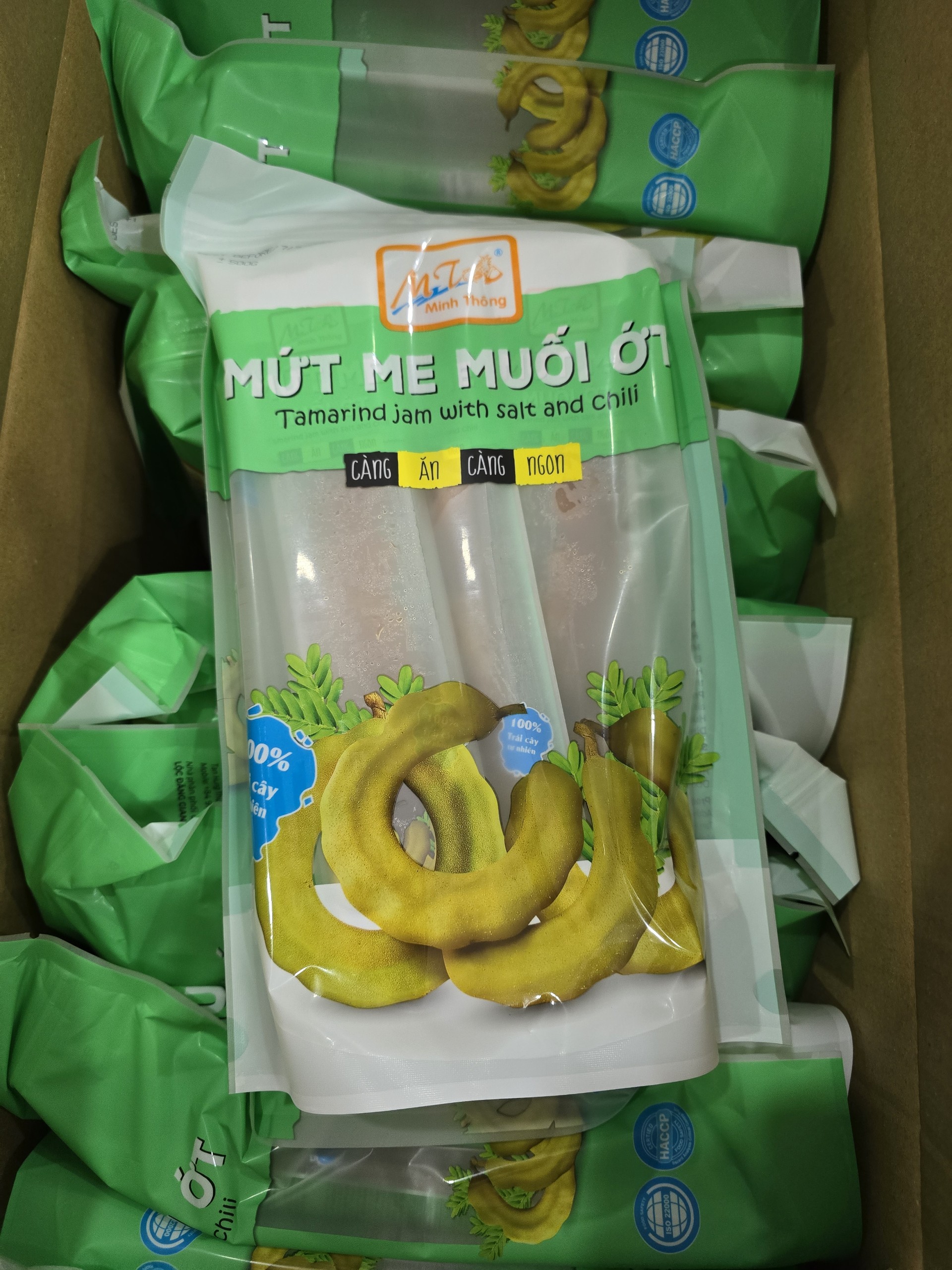 Mãng cầu muối ớt GÓI 500g date luôn mới