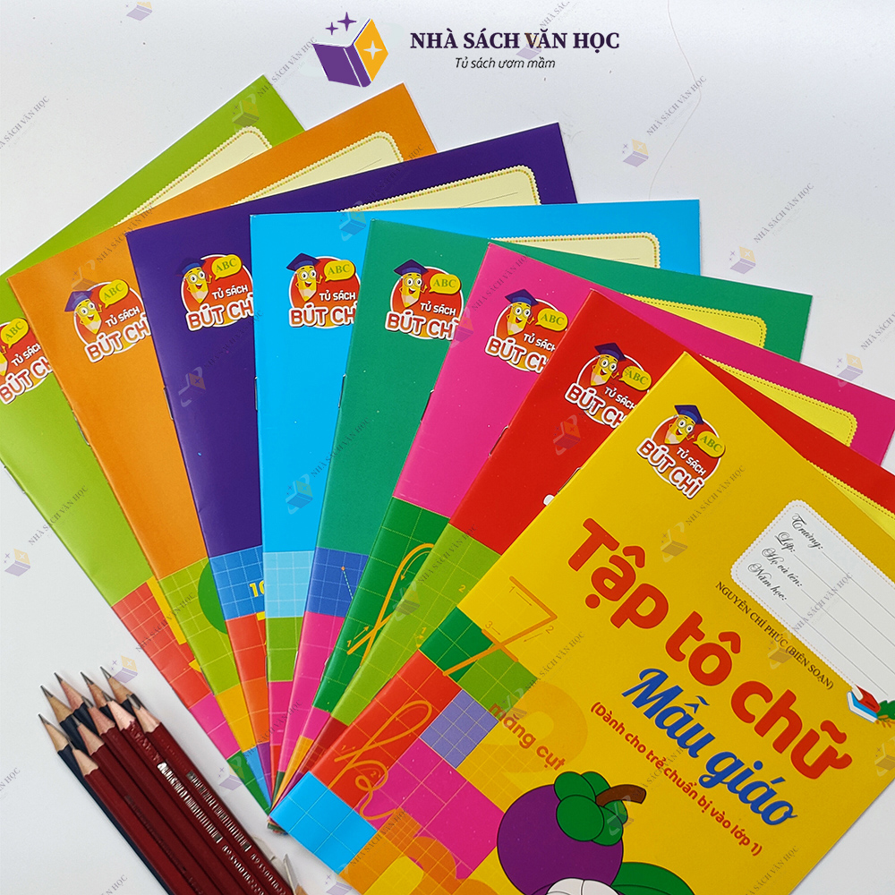 Sách - combo 8 cuốn hành trang cho bé chuẩn bị vào lớp 1 và gọt, gôm, bút chì