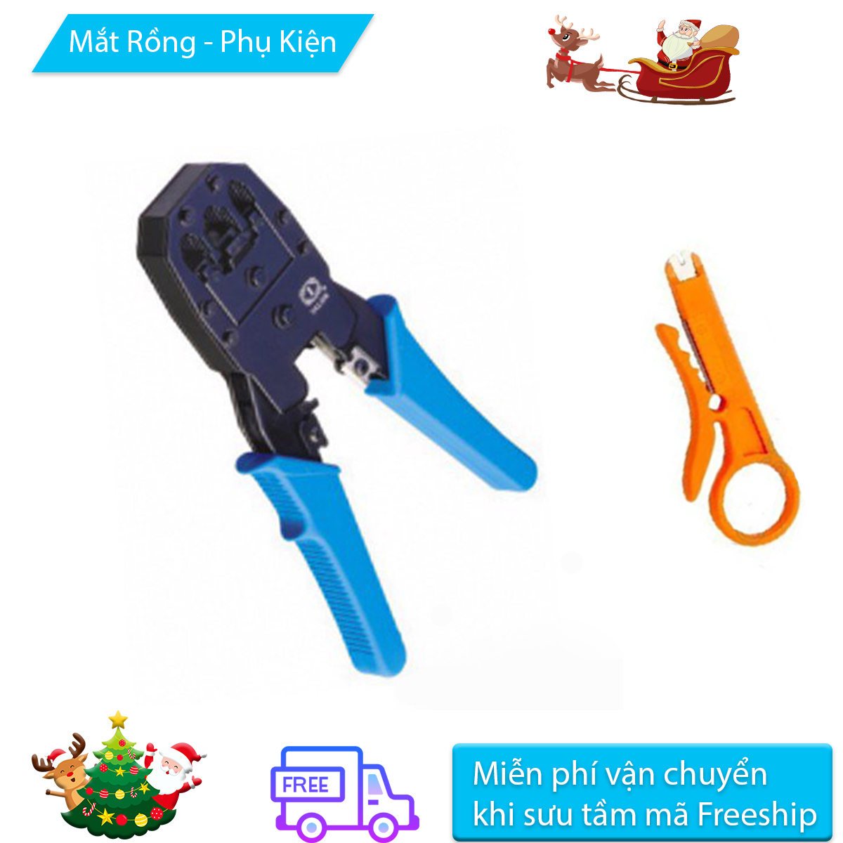 Kìm bấm đầu mạng RJ45 (RJ11, RJ12) đa năng chât lượng cao TL-315