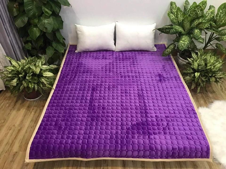 THẢM NỈ TRẢI GIƯỜNG MÀU TRƠN