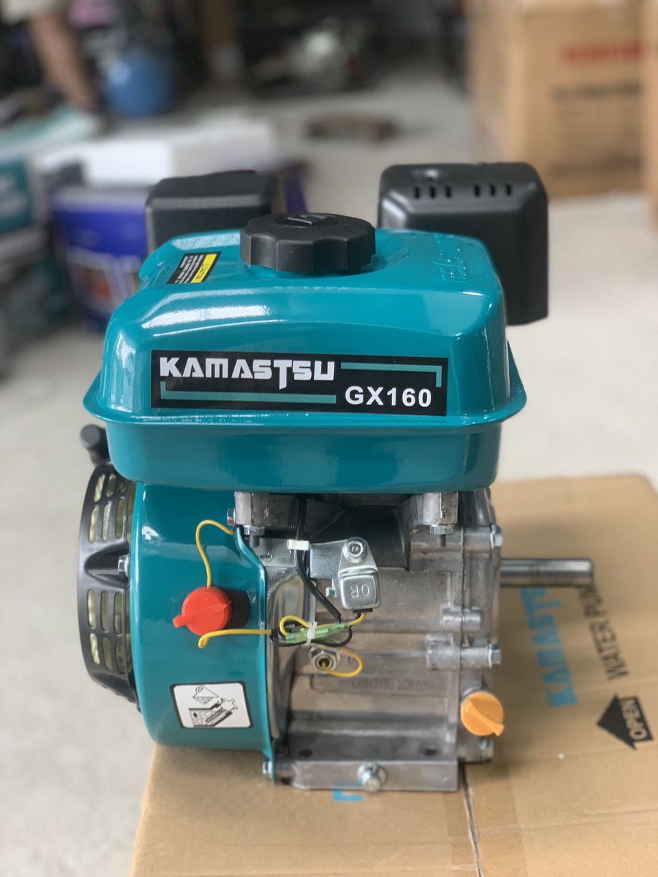 Máy Nổ – Động Cơ Xăng Kamastsu GX160  5.5HP
