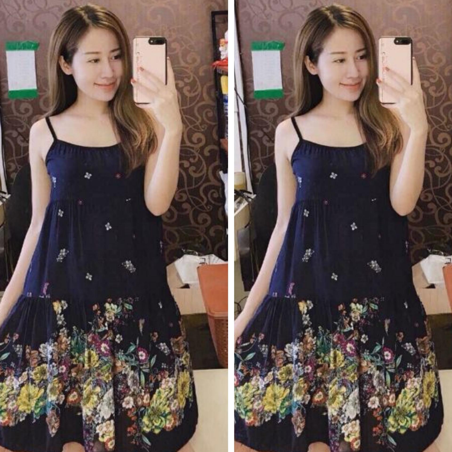 Đầm suông chuẩn xịn cho chị em-váy nữ dáng rộng-thời trang bầu và sau sinh