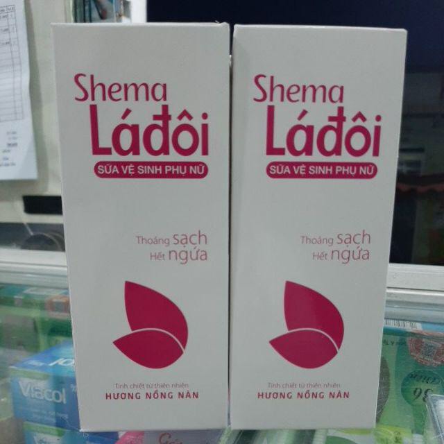[HCM]Dung dịch vệ sinh SHEMA Lá Đôi chai 200ml