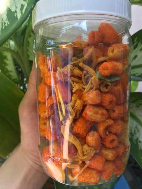 Nui lắc khô gà lá chanh - siêu ngon - 1 kg