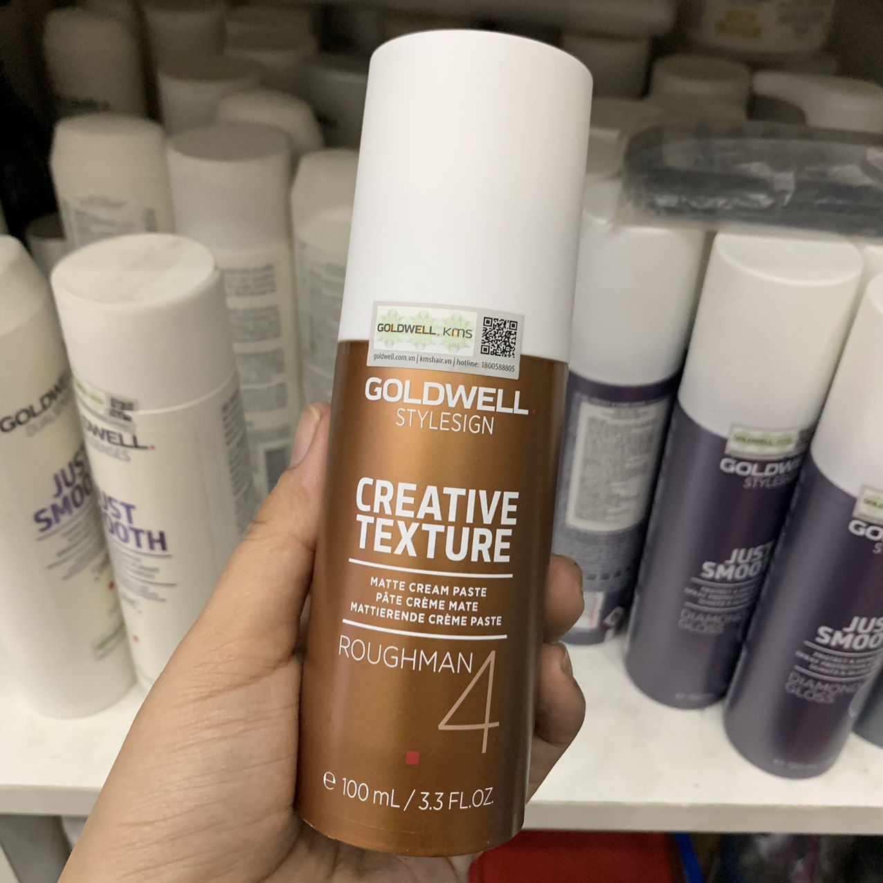 Paste tạo kiểu Roughman Goldwell ( Creative Texture 4) 100ml ( New Style)