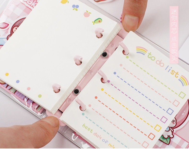 HỘP SET PLANNER/SỔ CÒNG MINI SMALL MOCHI