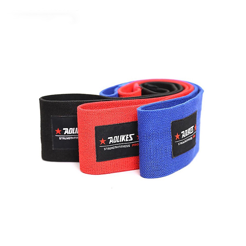 Dây Đàn Hồi Kháng Lực Tập Mông Miniband 3603 Aolikes (Bản To Không Xoắn)