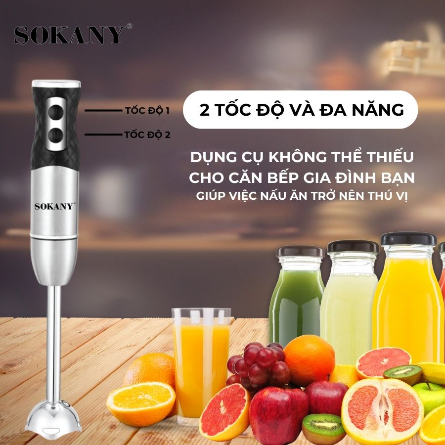 Máy Xay Cầm Tay 300W SOKANY SKN-8010B